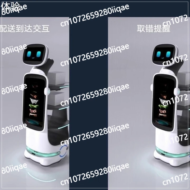 روبوت توصيل الطعام الذكي T10، نادل المطاعم يخدم الطعام تلقائيًا بالكامل #5