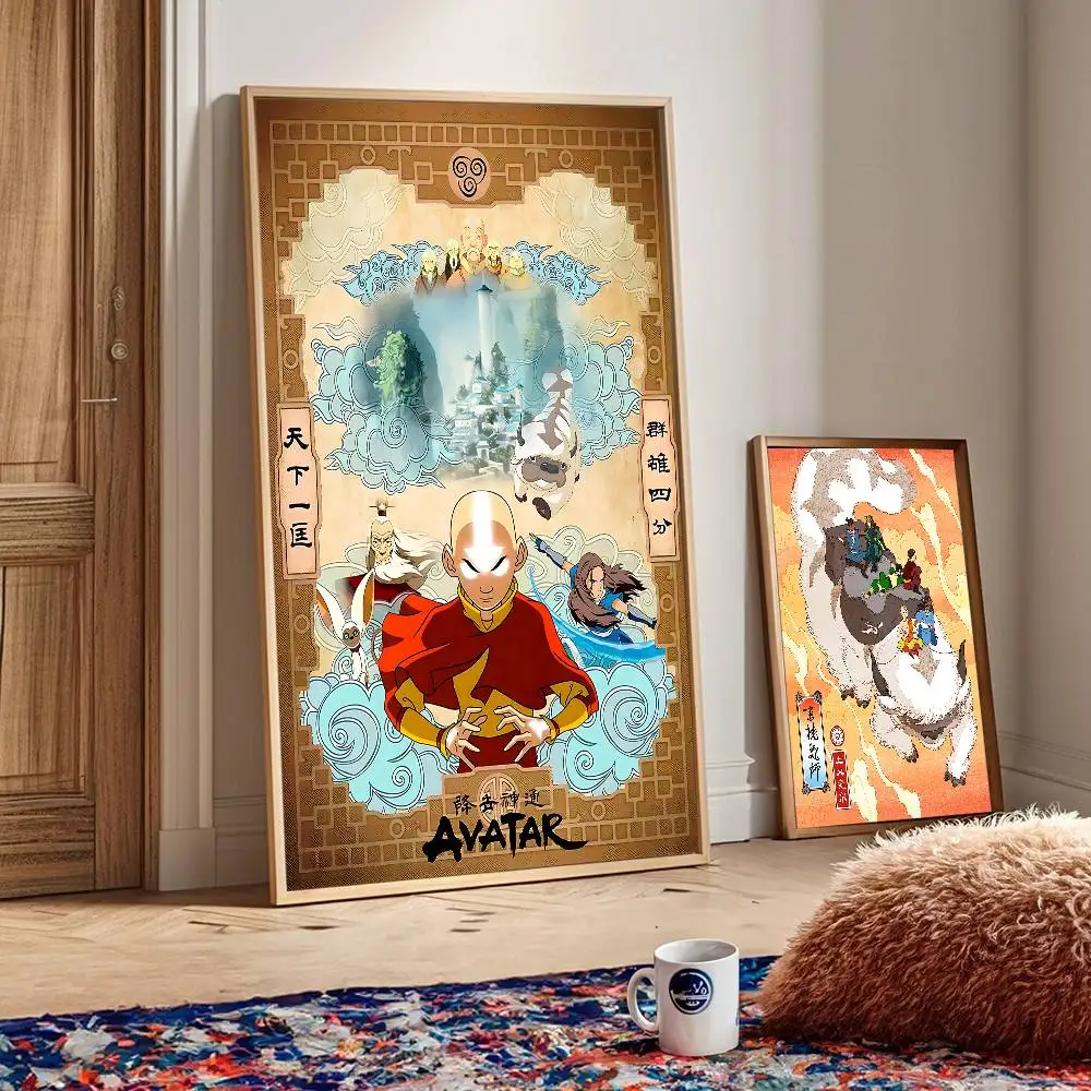 A-Avatar-The Last AirbenderS Movie Classic Vintage Posters HD Quality Wall Art Retro Posters for Home Room Wall Decor