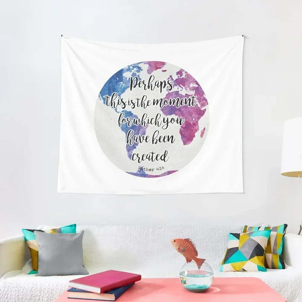 Esther 4:14 colores Tapestry Funny Things To Decorate The Room Tapestry