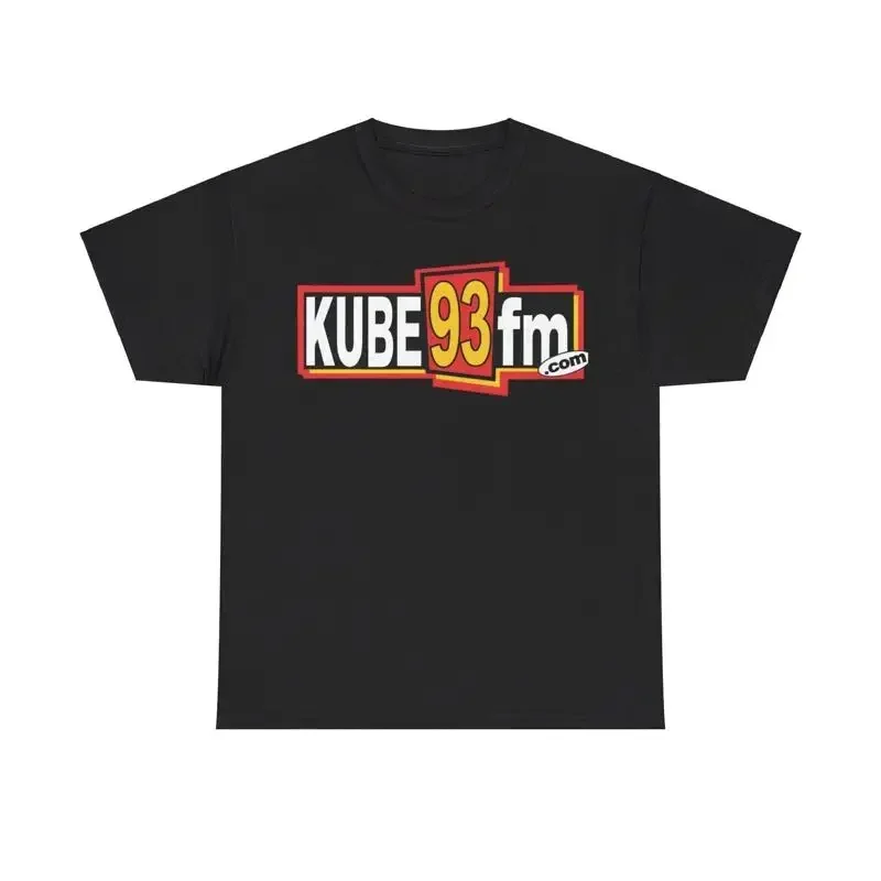 Kube 93 FM Seattle Washington Logo Radio Station T shirt