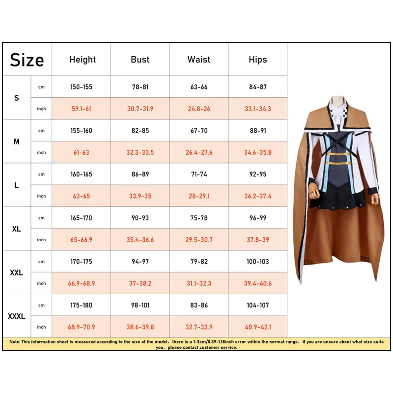 Anime Mushoku Tensei Cosplay Roxy Cosplay Costumes Tops Skirt Cape Socks Hat Roxy Suit Wig Role Outfit Halloween Cos Adult Women - view 6