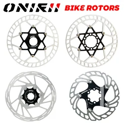 ONIRII Disc Brake Rotor with Screw Center Lock/ Ultra Light/  Floating/ Six Bolts  140/160mm for Mountain Road Bike MTB New