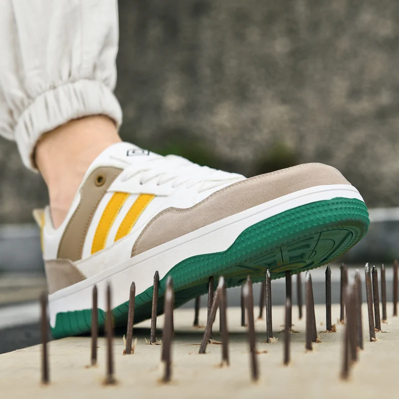 Safety Shoe Men Work Shoes Lightweight Comfortable Safety Sneakers with Steel Toe Caps Breathable Non-Slip male Work Sneakers