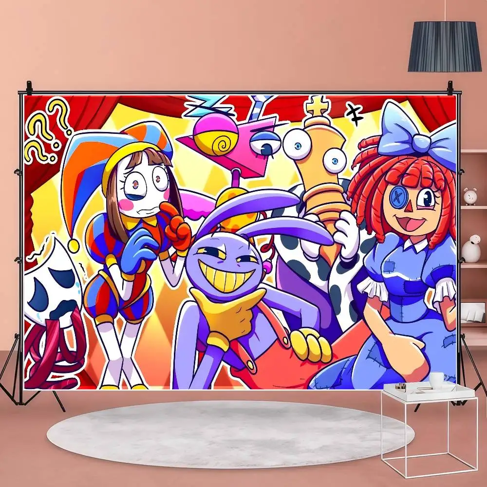 Anime-A-Amazing Digital Circus Fotografie-Hintergründe, Fototapete, Hintergrundpapier, Requisiten für Fotostudio-Aufnahmen, Produkt – Detail 6