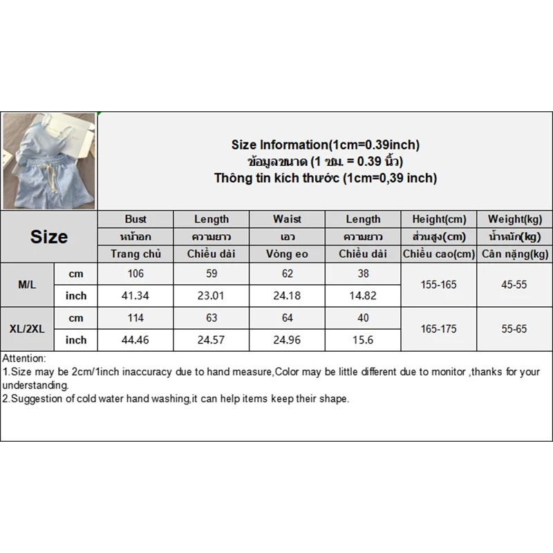 Conjunto de pijamas femininos 2025 verão camisola e shorts senhoras moda estilo coreano roupas para casa terno com almofada no peito