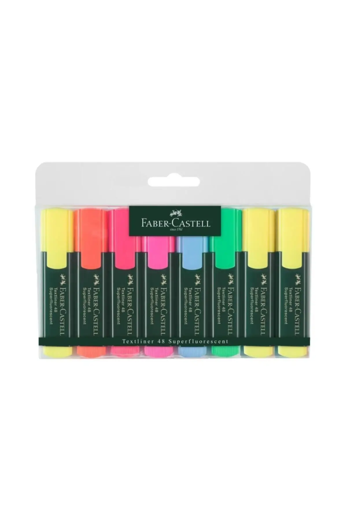 Pena Highlighter Set 8'li Alat Tulis Buku Notebook Penghapus Pensil Bahan Berkualitas Sekolah Tinggi Universitas