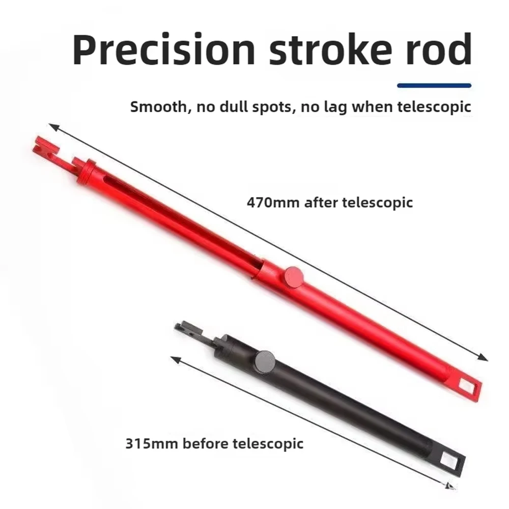 Car Dent Repair Polishing Retractable Aluminum Holding Vehicle Trunk Lid Door Fixing Tools Support