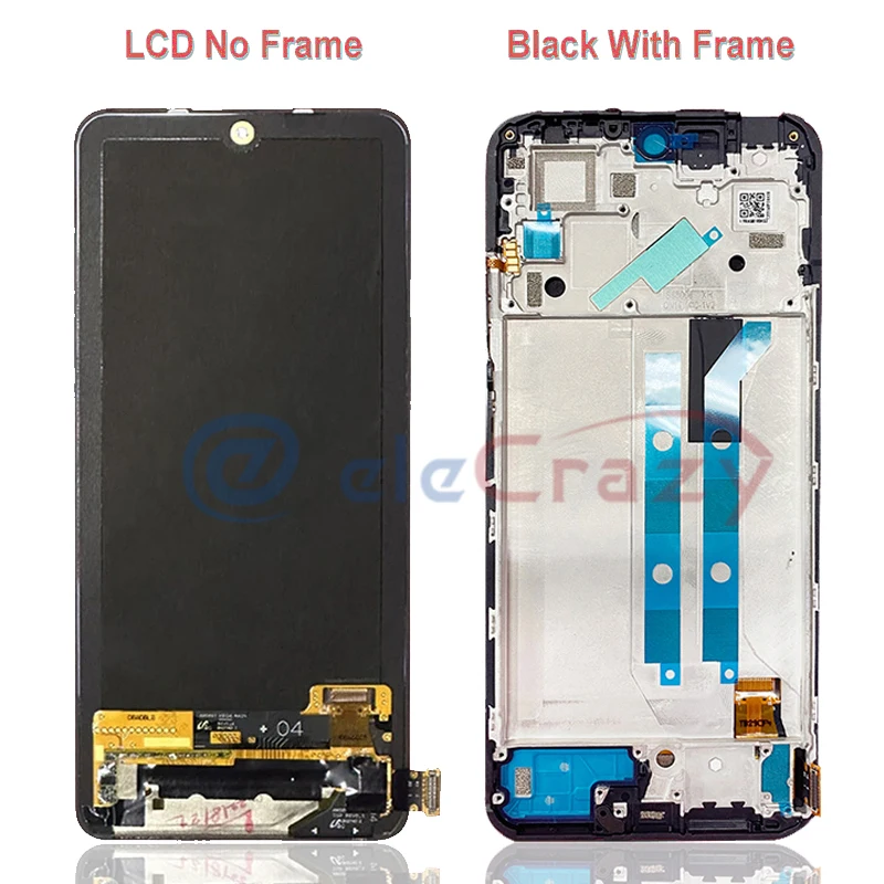 AMOLED 6.67\'\' LCD For Xiaomi Redmi Note 11 Pro LCD Touch Screen Digitizer Assembly For Redmi Note11 Pro 5G 2201116TG LCD