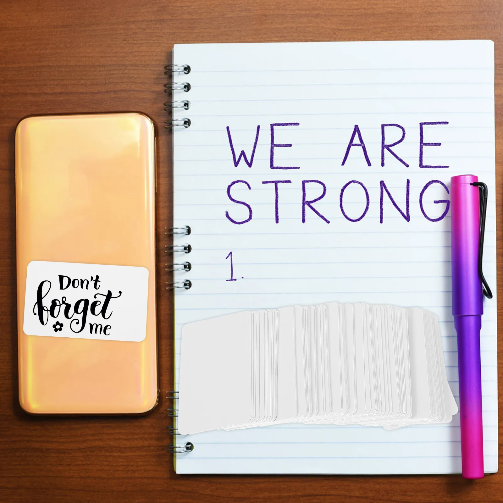 

3 коробки с пустыми карточками в мультяшном стиле, популярные среди детей, с закругленными краями, безопасные и удобные для письма, маленькие карточки для ежедневного планирования.