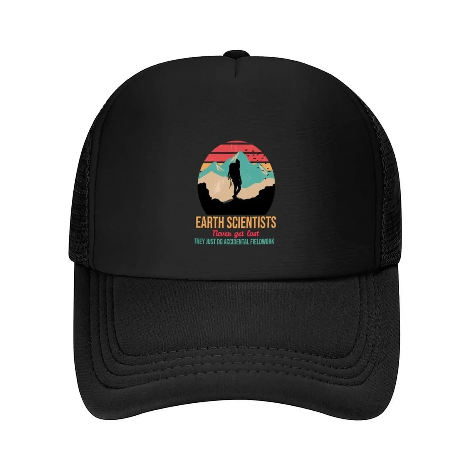 2026 Earth scientists never get lost they just do accidental fieldwork Baseball Cap Luxury Cap Men Hats Women's