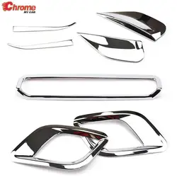 For Buick Encore/Opel/Vauxhall Mokka 2013 2014 2015 2016 Chrome Side Mirror Strip Rear Spoiler Brake Lamp Fog Light Cover Trim