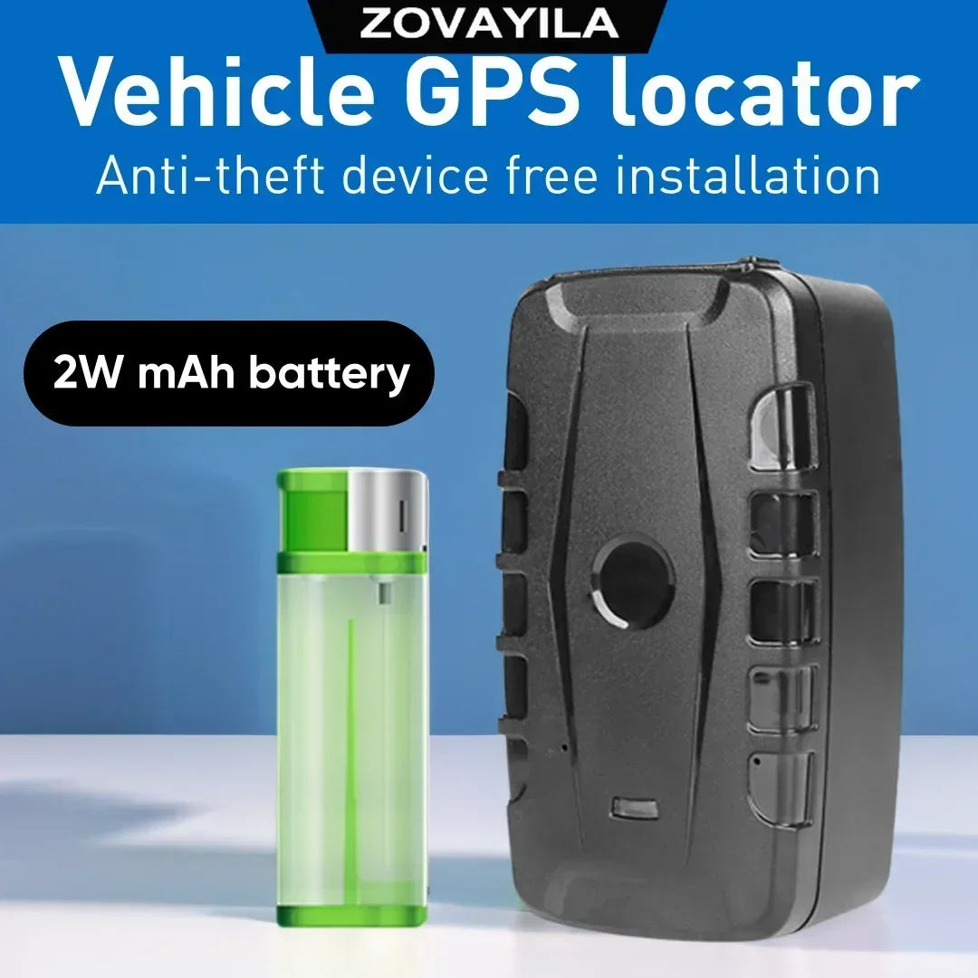 Car GPS locator 4G anti-theft device free installation vehicle tracker 2W mAh ultra-long standby goods parcel