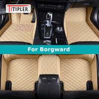 TITIPLER Custom Car Floor Mats For Borgward BX3 BX5 BX6 BX7 Auto Carpets Foot Coche Accessorie