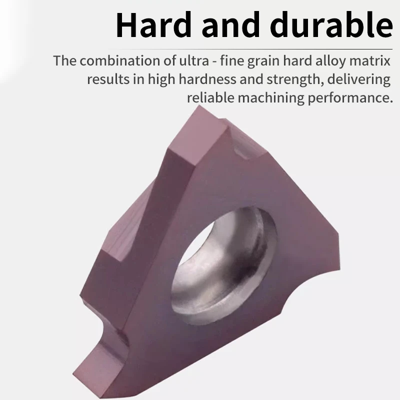 TGF32R TGF32L 050 100 150 200 250 300 Flachnut-Hartmetalleinsätze zur Bearbeitung von Edelstahl TGF 32 TGF32 CNC-Werkzeuge – Detail 5