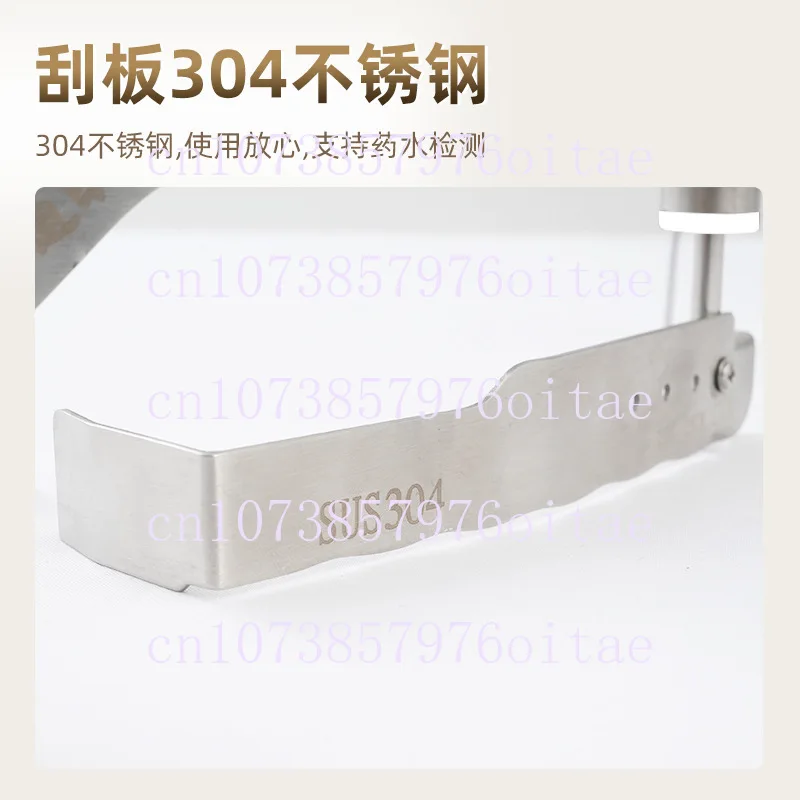 Manual Hand Cranked Crepe Maker Stainless Steel Home Pancake Machine Pancake Fruit Batter Spreader Tool - view 3