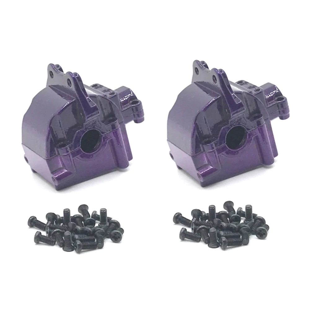 غلاف علبة تروس تفاضلية معدنية ، غطاء ، أجزاء ترقية سيارة بالتحكم عن بعد ، ملحقات ، 2 من من من الخارج