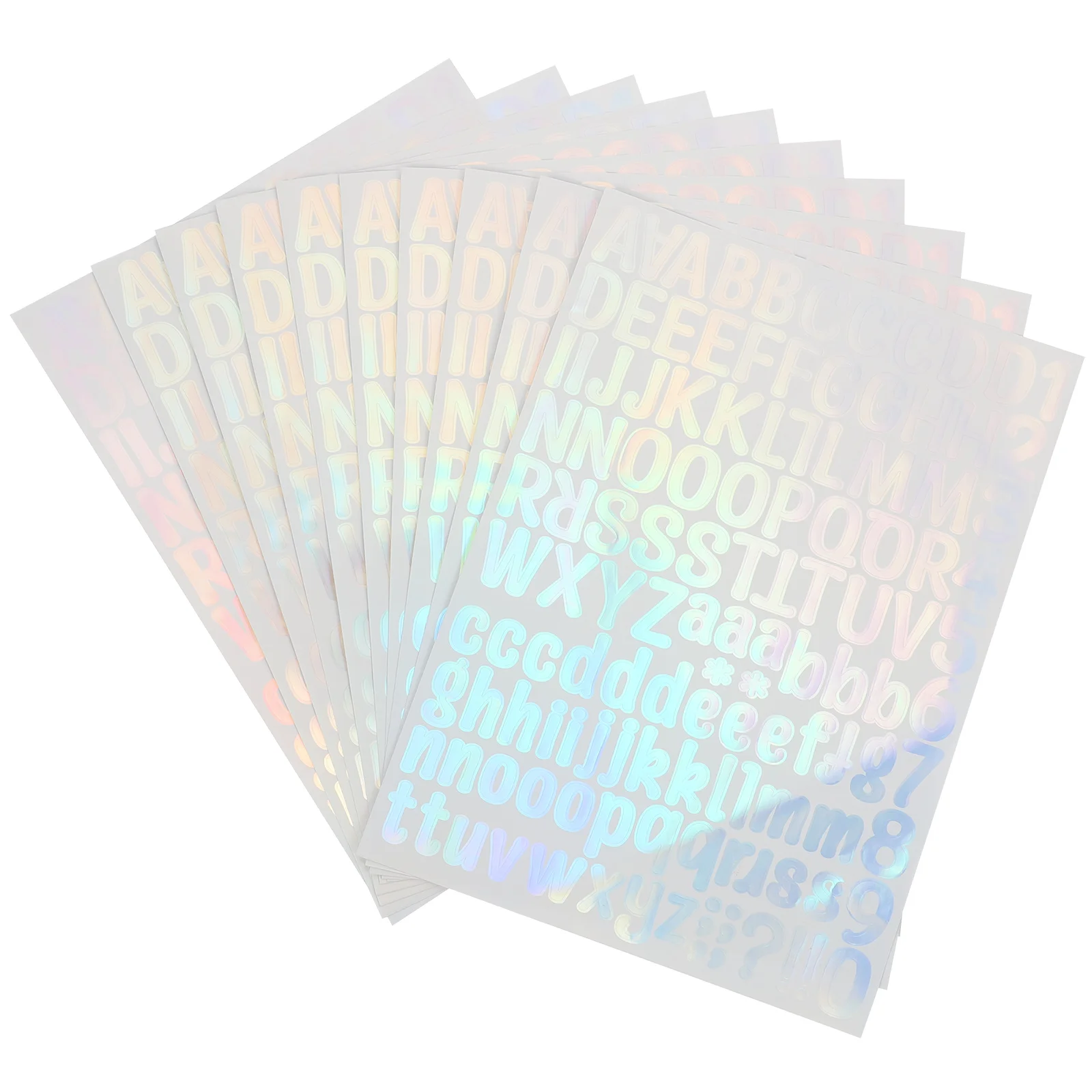 

Vinyl Stickers 10 Sheets Self Adhesive Letter Number Decals Mailbox House Address Waterproof Reflective Outdoor Garbage