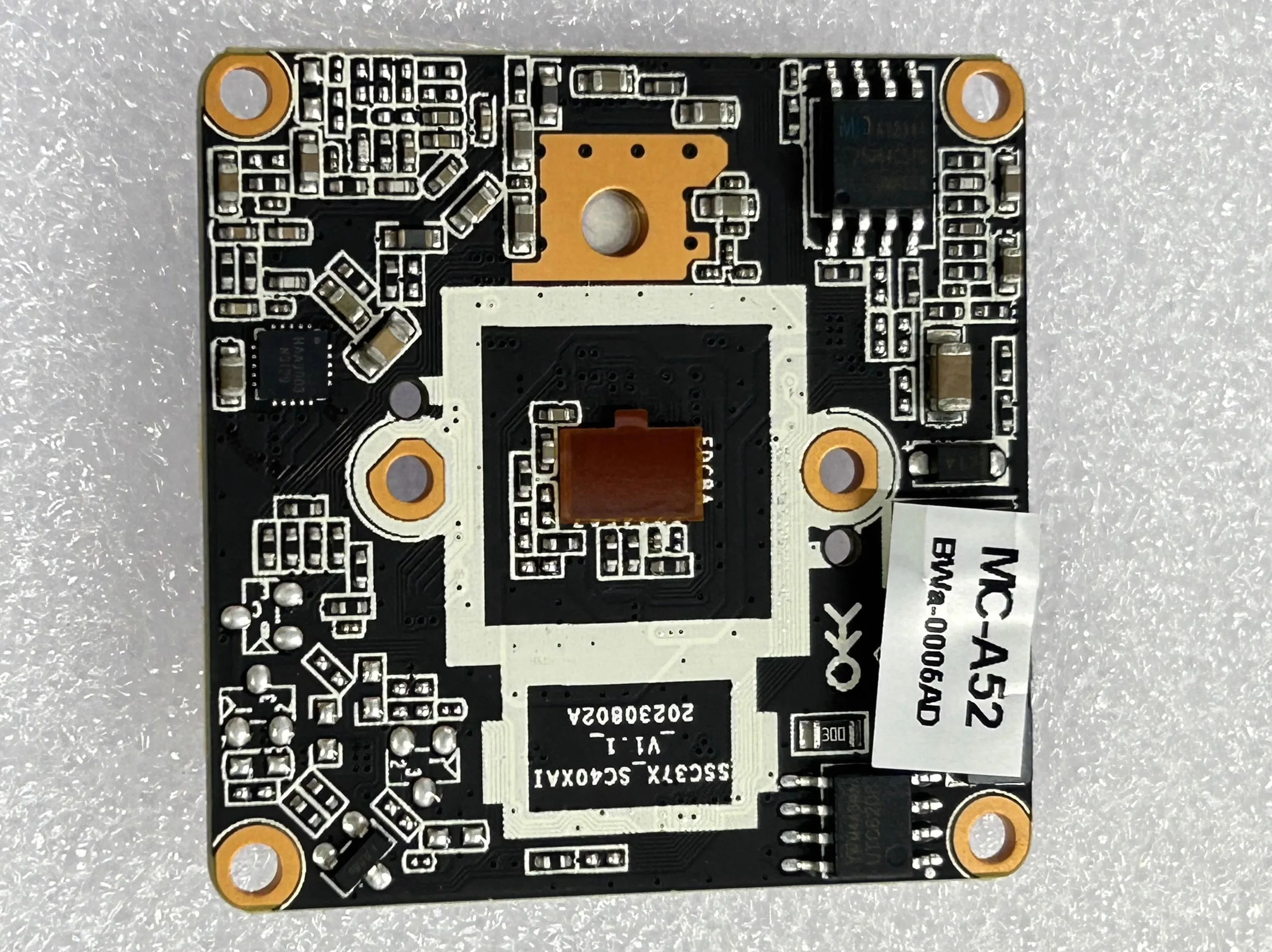 Módulo A52 Proteção de Segurança da Câmera IP, Detecção Humanoide, Infravermelho, Luz Dupla, Placa HD, Vigilância, IPC, H.265, 5MP