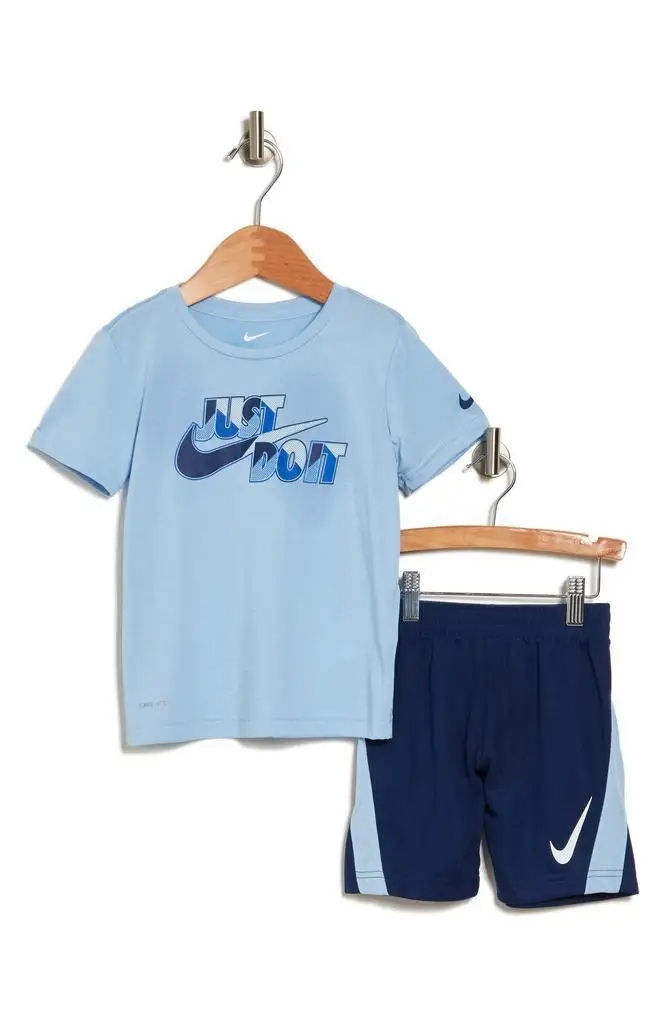 Nike | Kids' Drop Graphic T-Shirt & Shorts Set