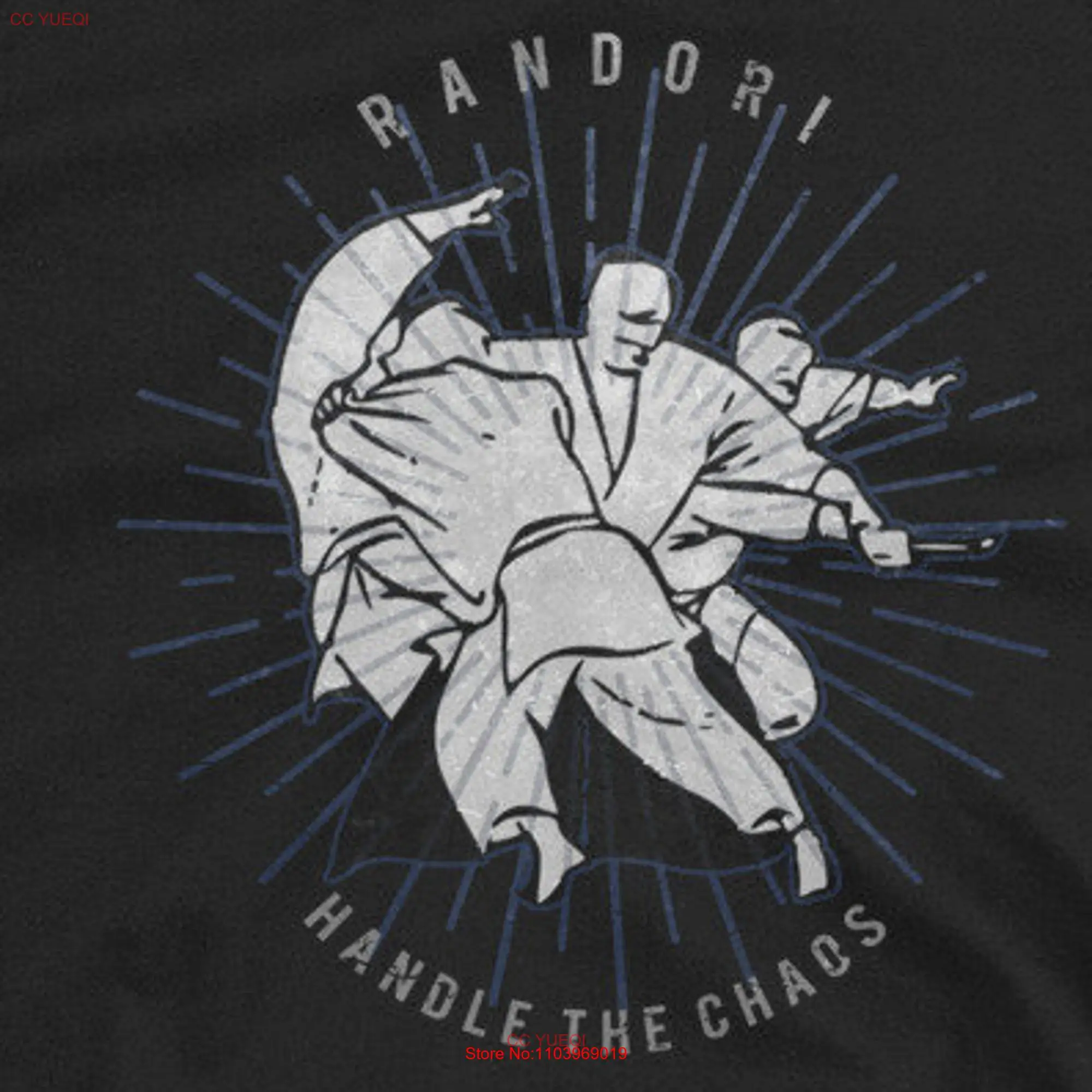 Randori Japanese Martial Arts T Shirt Aikido Karate Jiu Jitsu Kendo Kenjutsu Aiki Ju Jutsu Shorinji Kempo