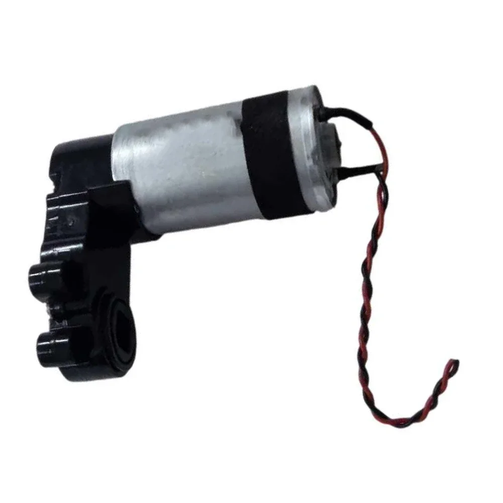 Roller Replacement Central Brush Motor Metal Construction Low Power Consumption Central Brush Motor Replacement Black Silver