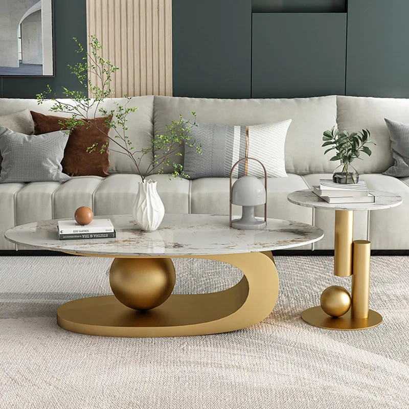 Luxury Coffee Table Center Mobile Salon Nordic Living Room Accent Frames Coffee Table Couch Tavolino Da Salotto Hotel Furniture