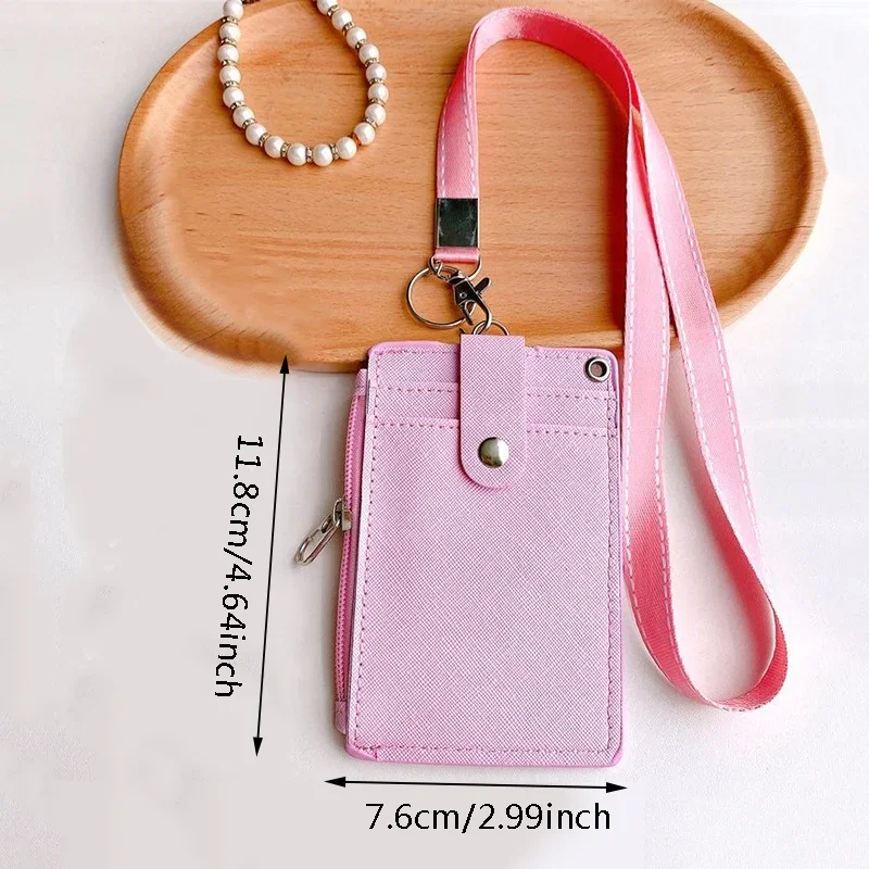 Praktische Werk School Id Card Badge Houder Met Sleutelhanger Touw Layards Nek Riem Tas Accessoires