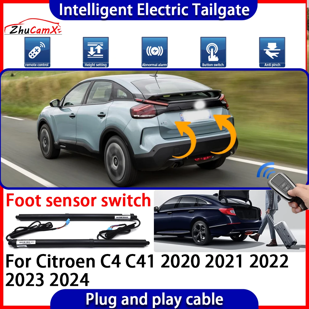 

Car Automatic Lifting kit Opening Trunk Intelligent Electric Tail Gate Lift Tailgate for Citroen C4 C41 2020 2021 2022 2023 2024