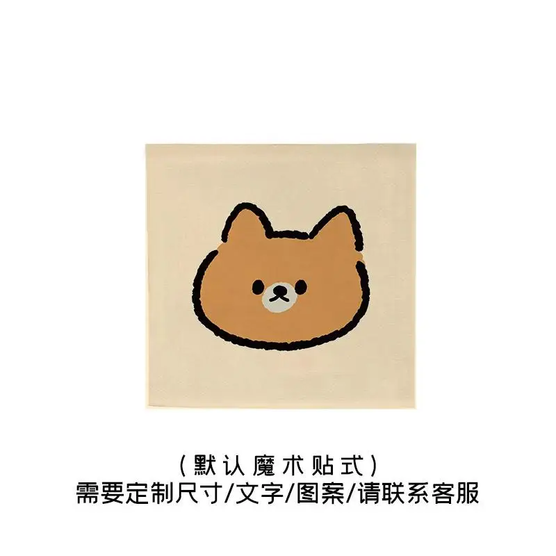 VIKAMA Cat Litter Box Door Curtain Thickened Scratch Resistant Privacy Cover for Cat Cafe Home Decor
