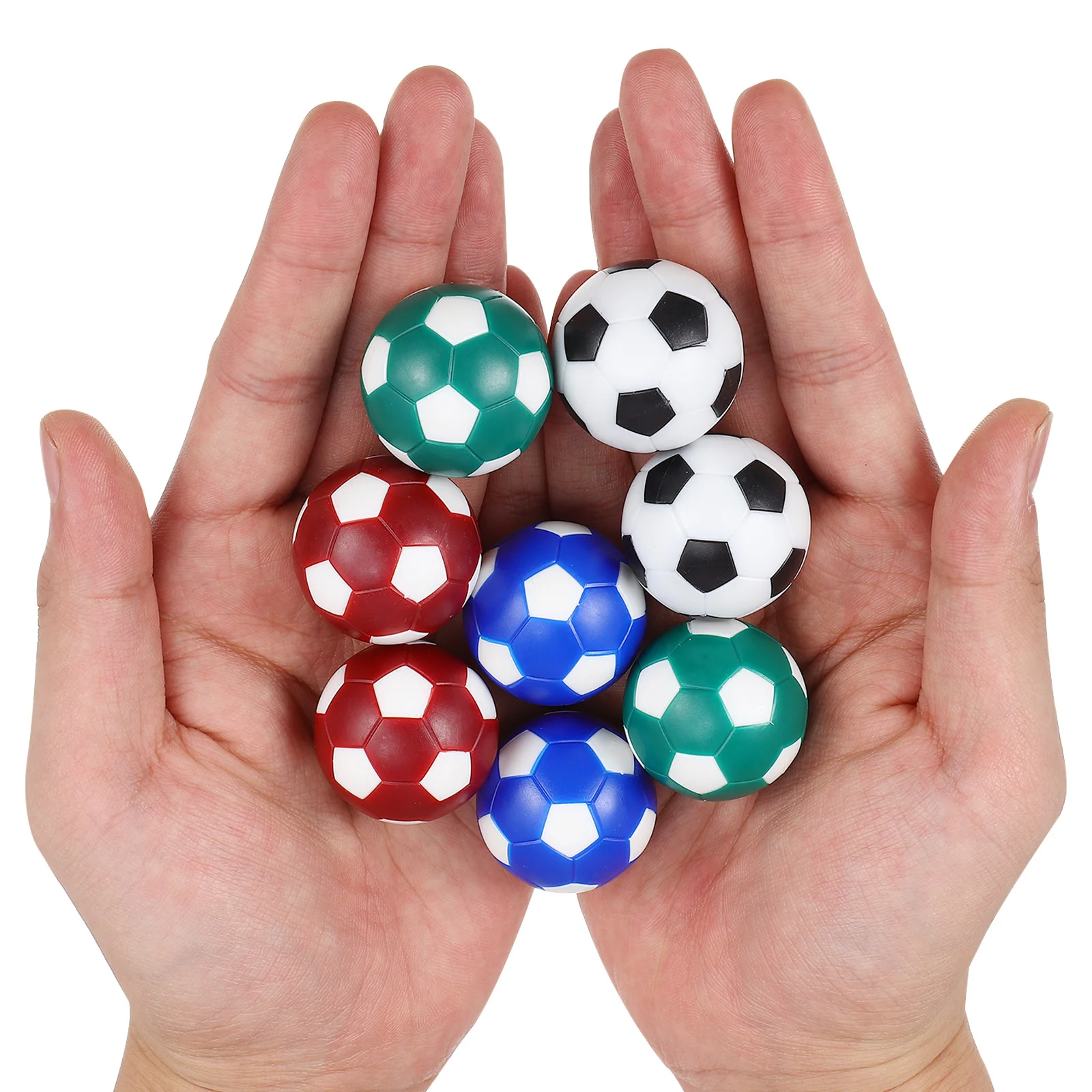 

8 Pcs Football Game Accessories Foosball Replacement Mini Desk Soccer Foosballs