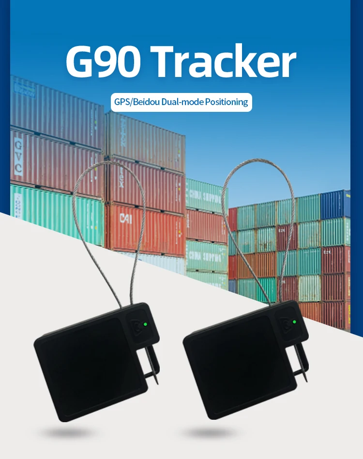 Traqueur GPS avec cadenas, cadenas Rfid, poulet G90