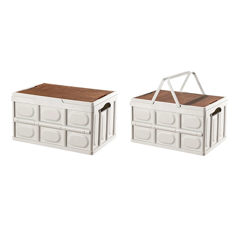 

Camping Storage Box Multi Functional Household Organizer Container Food Boxes Outdoor Picnic Bin Trunk Stackable Storage Boxes