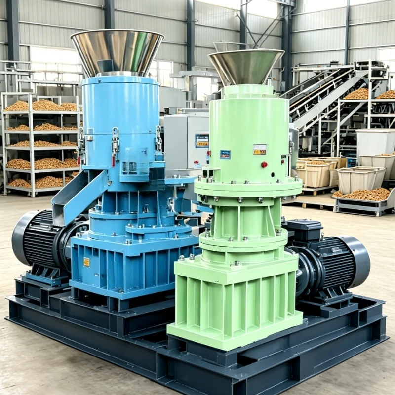Customized Pellet Production Machine Flat Die Wood Pellet Mill for Sawdust Biomass Fuel Home Farm Commercial Use