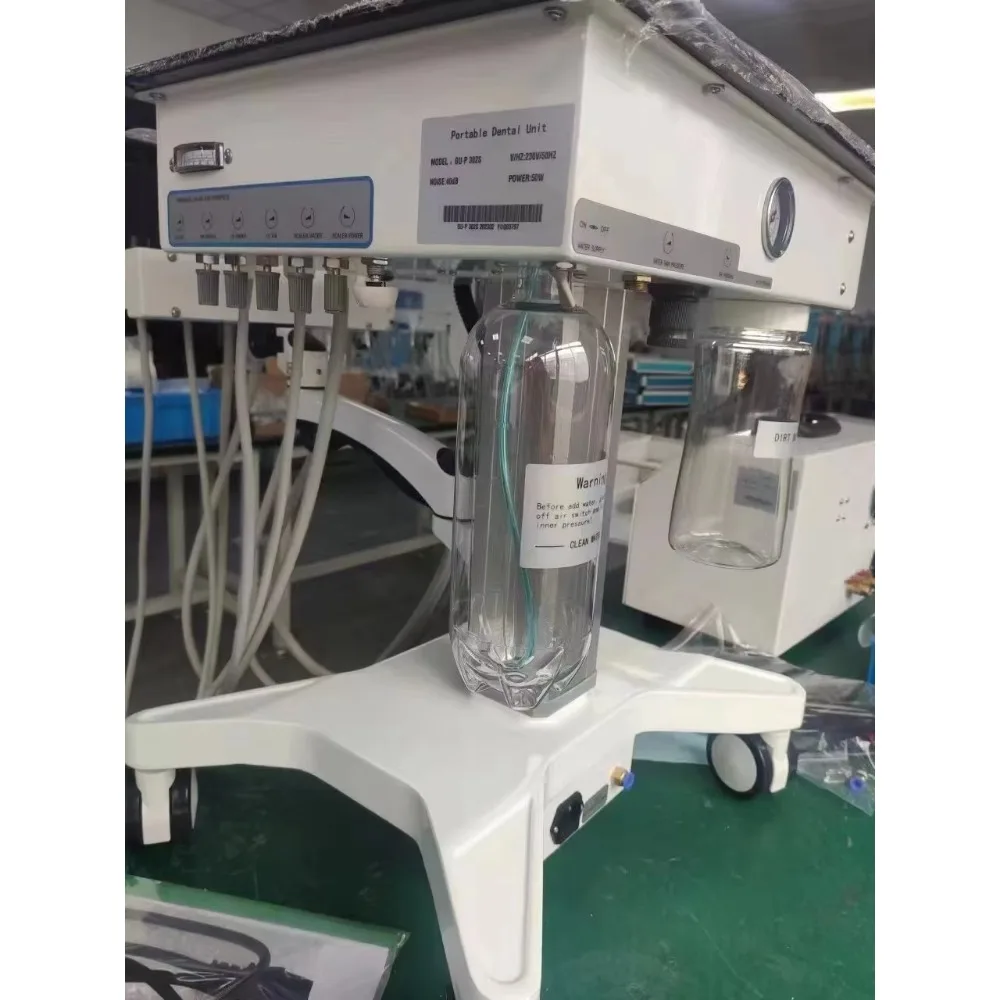 veterinary equipment, treatment table with compressor, movable cart, electric height adjustable