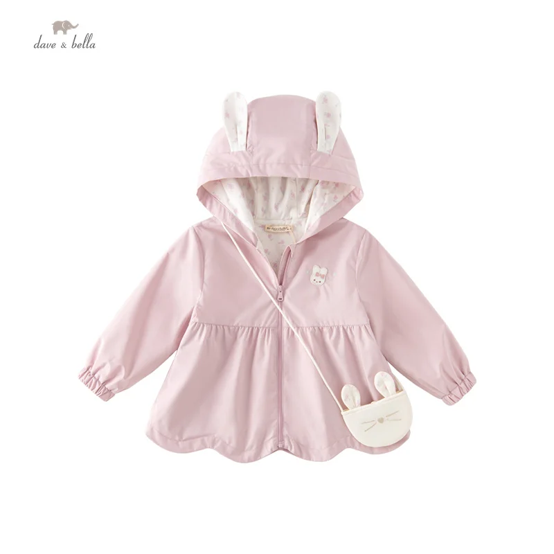 Dave Bella Children's Girl's Tops Autumn Fashion Casual Cardigan Overcoat Sweet Lovely Gentle Outdoors Sports DB3237571