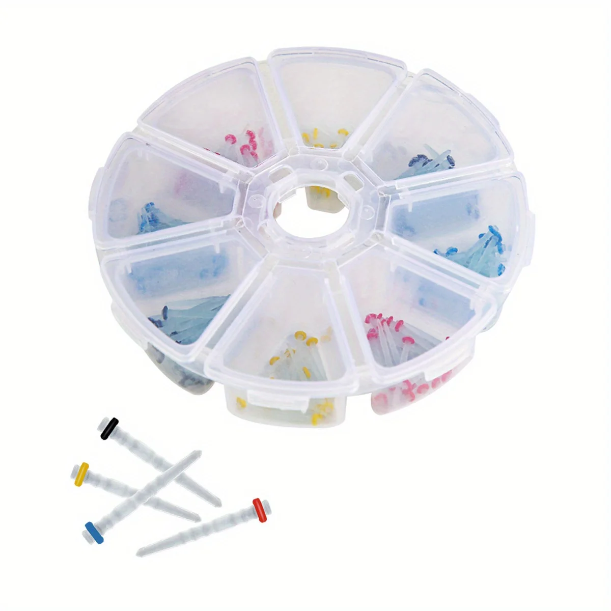 

Набор из 200 шт./упак. стоматологических фибровых штифтов (винтовых/прямых) из кварцевого стекла для корневых каналов, материалы для реставрации