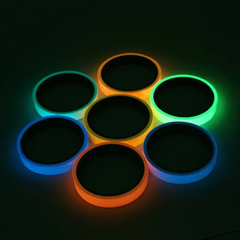 2cm*1M Luminous Tape Self-adhesive Glowing Night /Dark Safety Stage Striking Warning Safety Tape