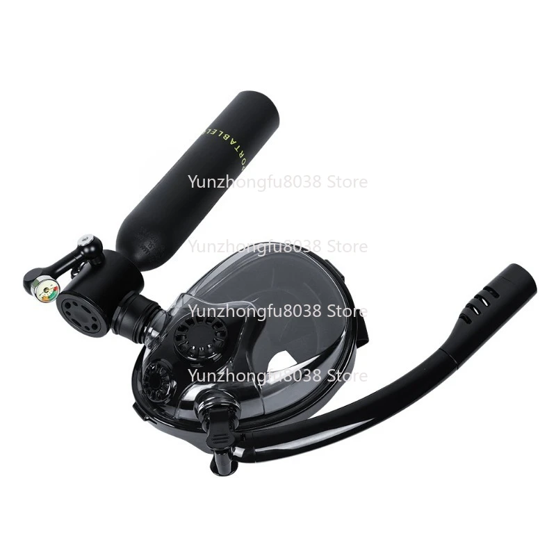 

Diving Breathing Mask, 0.5L Deep Diving Automatic Upper and Lower Diving Swimming Breathing Apparatus