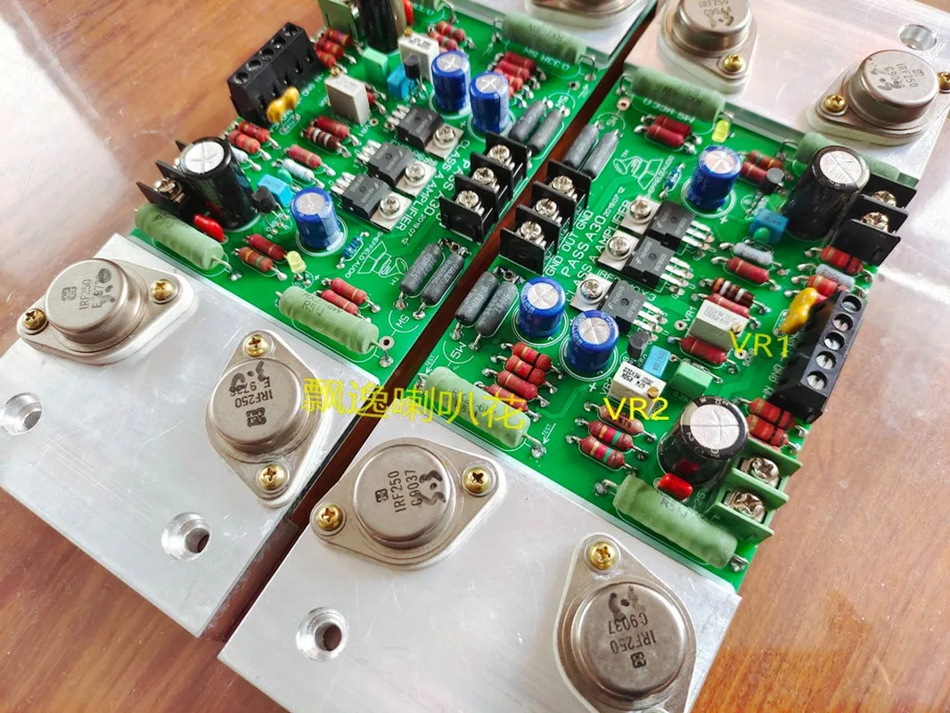 PASS A3 30W Single-ended Class A Gold-sealed Field Tube IRF250 Audio Amplifier Board Supports Balanced And Single-ended Input