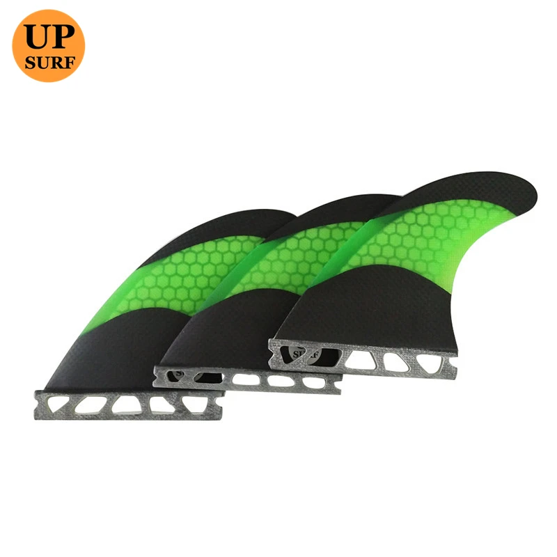 

Single Tabs L Fin Orange Color Surfboard Fin Honeycomb Carbon Paddle Board 3 Pieces Per Set SUP Accessories