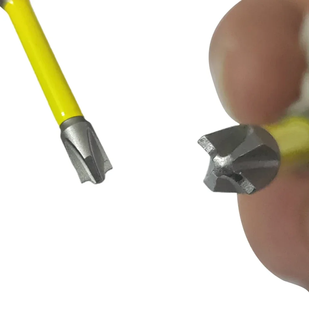 2size 65/100mm Magnetic-Special Slotted Cross Screwdriver Bits FPH2 Electric Driver For Circuit Breakers