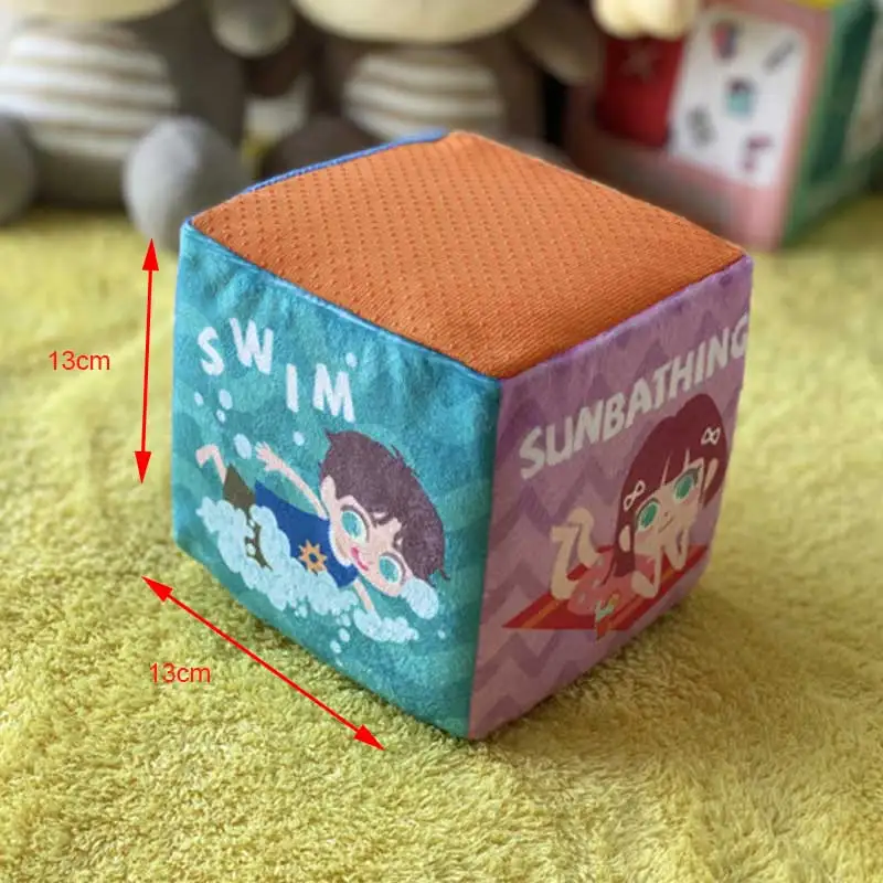 1pc  Yiqu Early Education Montessori Teaching Aids Baby Reading Toys 13cm