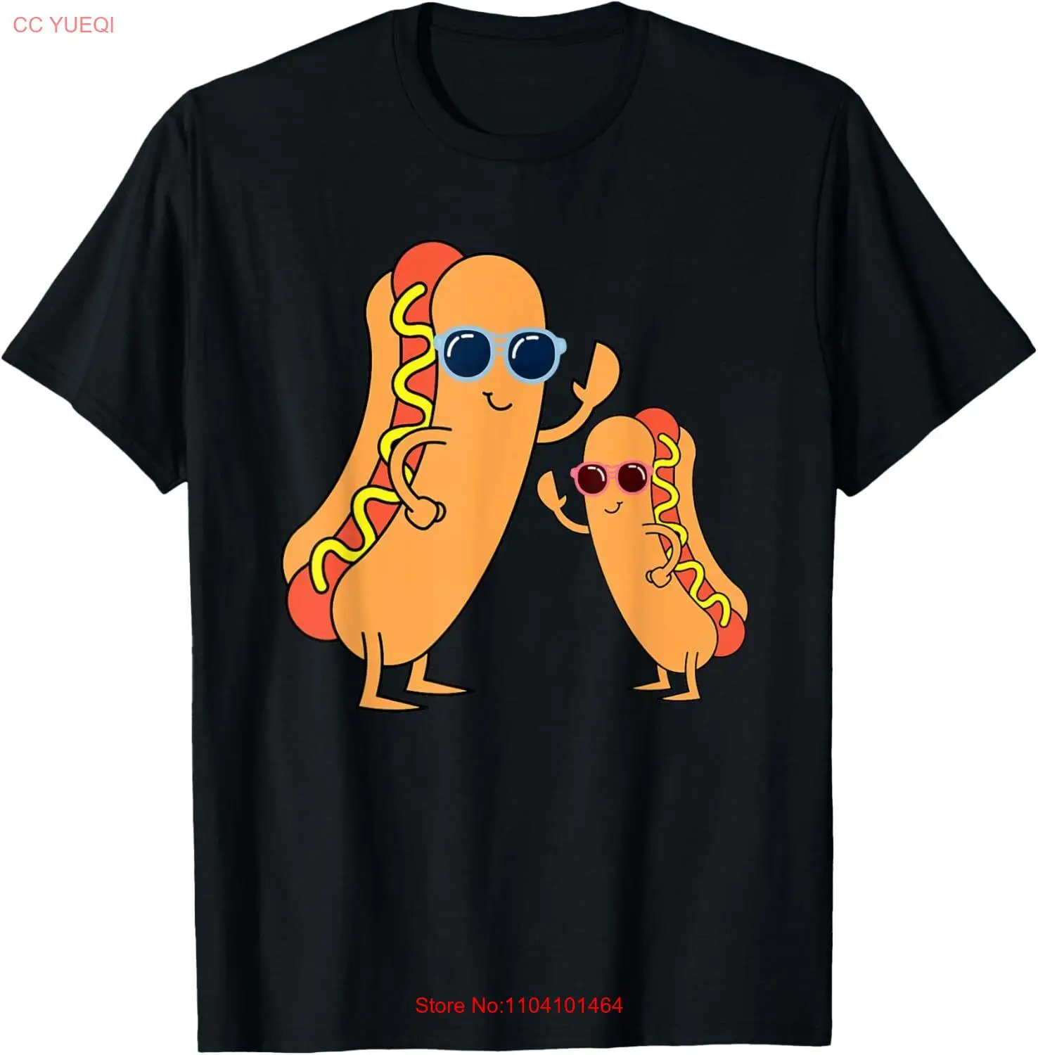 Cool Franks Sausages Weiner Fast Food Sunglasses Hot Dog T-Shirt Hoodie