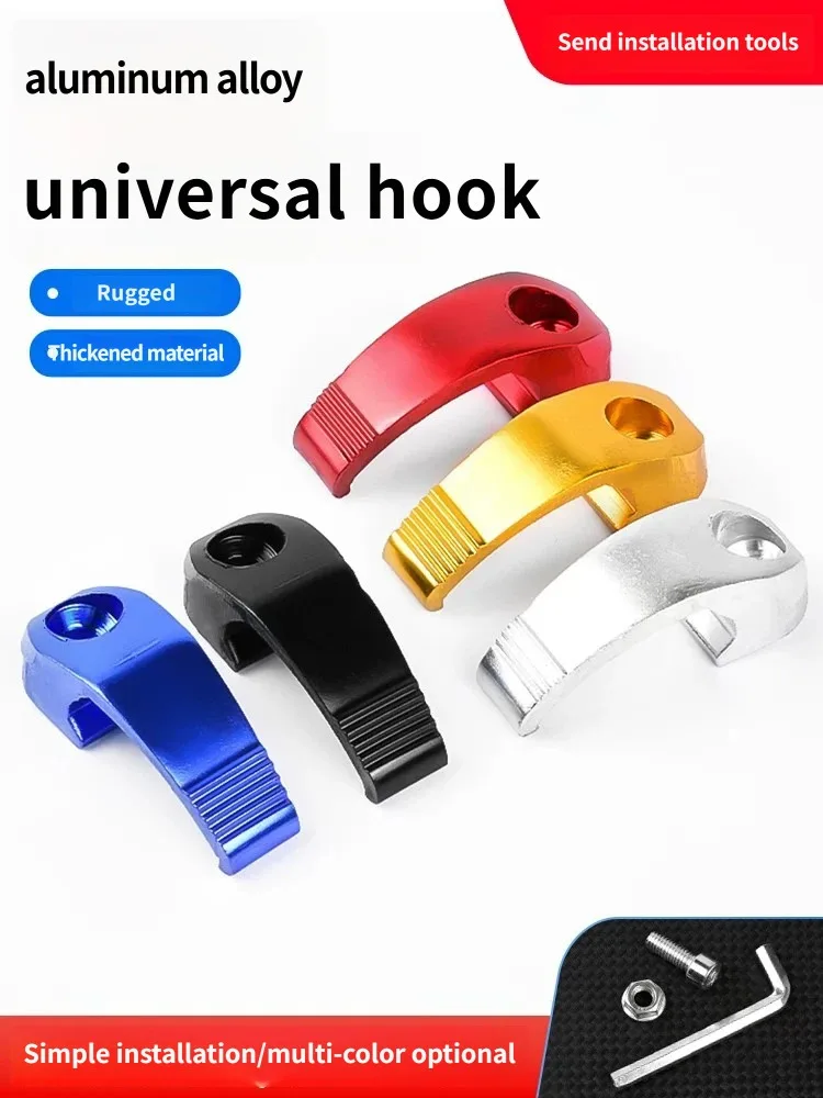 Aluminum Single Hole Hook for Motorcycle Modification
