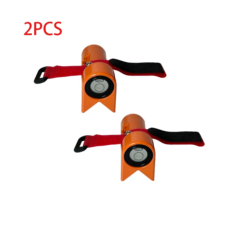 Carbon Fiber Pole Leveler Centrando Polo Montagem Bolha Liga de Alumínio Ângulo Direito Nível Strap Nível Vertical Portátil Pcs