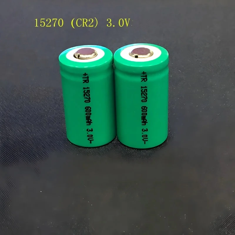 15270 CR2 rechargeable lithium battery 3V rangefinder telescope camera battery 600mah charging
