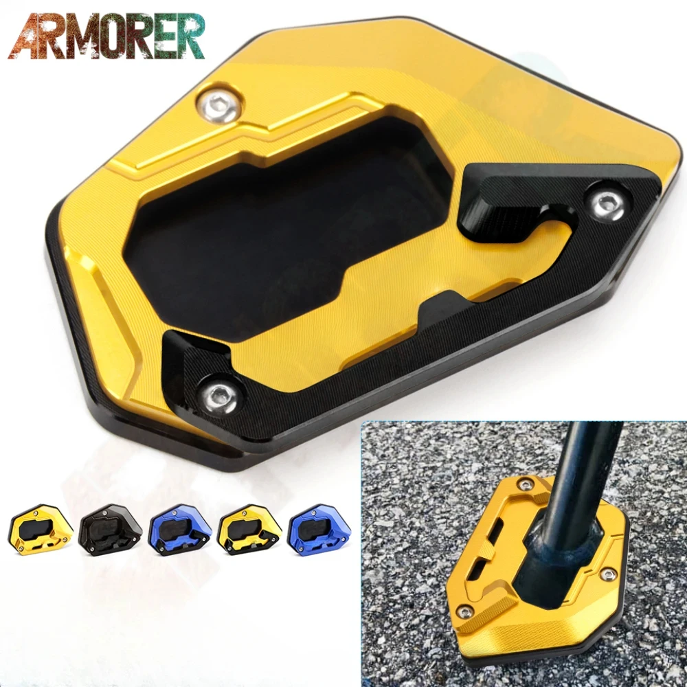 

Motorcycle Aluminum Kickstand Extension Side Stand Enlarger Pad 2022 For BMW R1200GS LC R 1200GS LC ADV R1200 GS LC ADVENTURE
