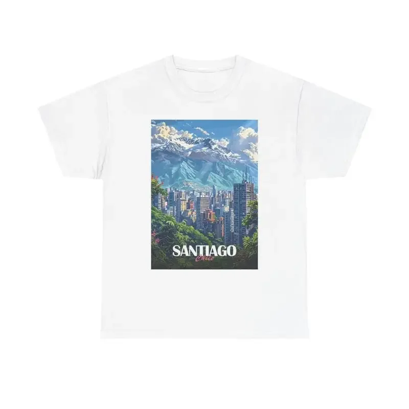 Santiago Chile T Shirt Brand New Apparel Usa