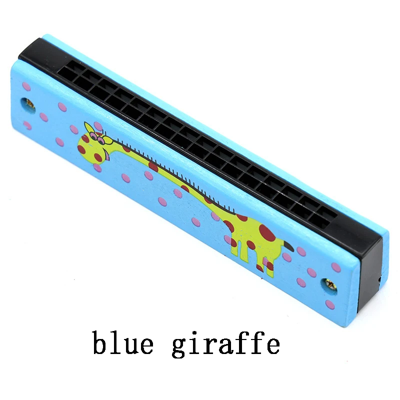 Kinderen Houten Mondharmonica Muziekinstrument Speelgoed Muziek Leermiddelen Puzzel Vroeg Onderwijs Kleuterschool Beginners TMZ