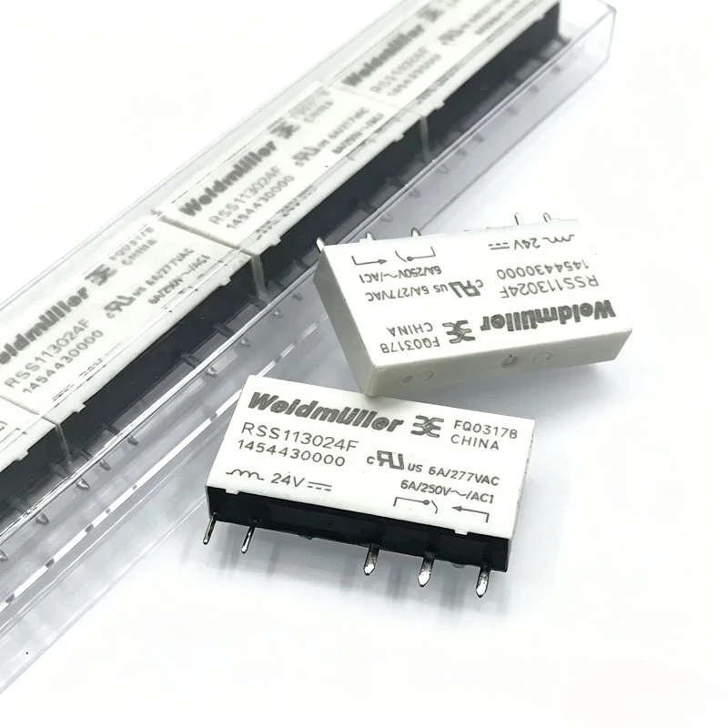 New 1pcs/lot RSS113024 F 24VDC RSS113012 RSS113060 5pins 6A RSS series ultra-thin PCB signal relay
